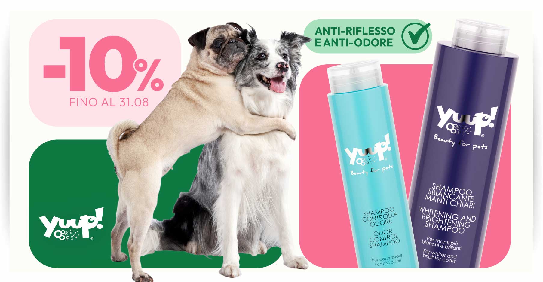 10% su categoria Bianco Candido e Shampoo Controlla Odore